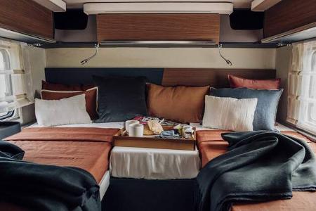 Längseinzelbetten, Bett, Heck, Schlafzimmer