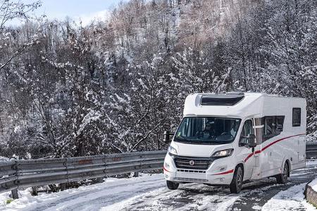 Fahren im Winter - Fahrbahn