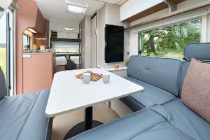 Neue Wohnwagen-Grundrisse in der Mittelklasse