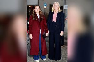 Mette-Marit und Tochter Ingrid besuchen Kinderkrankenhaus