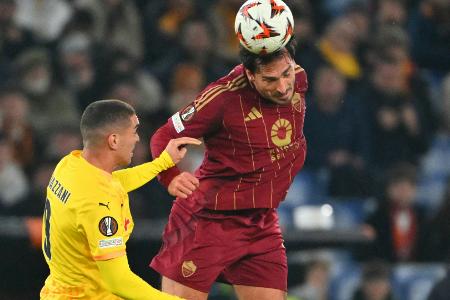 Aus vor dem Anpfiff: Rom ohne Hummels im Krisenmodus Aus vor dem Anpfiff: Rom ohne Hummels im Krisenmodus