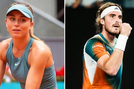 Paula Badosa und Stefanos Tsitsipas