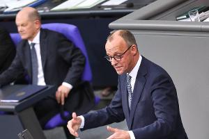 ARD und ZDF zeigen im Februar "Das Duell - Scholz gegen Merz"