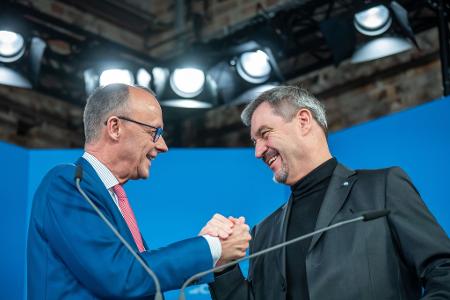 Merz betonte, die Schwesterparteien CDU und CSU hätten zu 