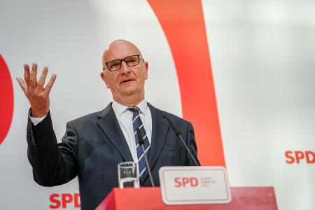 Brandenburgs Ministerpräsident Dietmar Woidke betont die Rolle der Sozialdemokratie. (Archivbild)