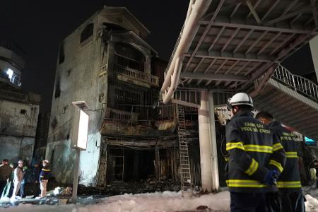 Die Flammen versperrten den Opfern den Weg nach draußen.