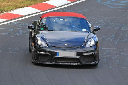 Erlkönig Porsche Boxster 718 Spyder Erlkönig Porsche Boxster 718 Spyder