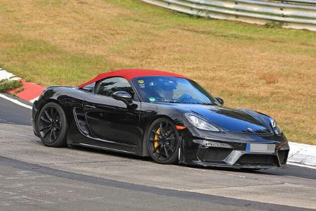 Erlkönig Porsche Boxster 718 Spyder