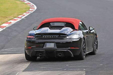 Erlkönig Porsche Boxster 718 Spyder