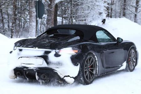 Erlkönig Porsche 718 Boxster Spyder