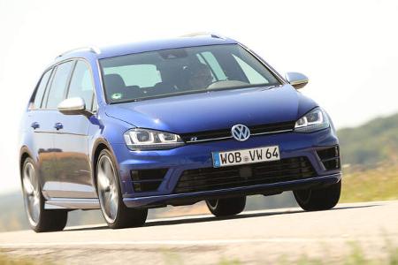 VW Golf Variant R, Frontansicht