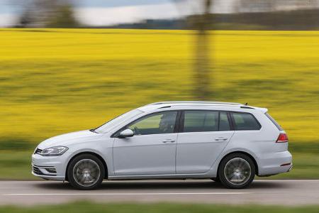 VW Golf Variant 2.0 TDI 4Motion, Seitenansicht