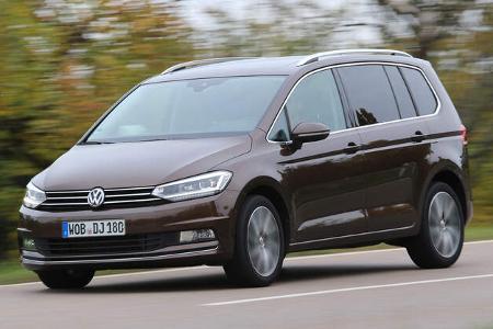 VW Touran 2.0 TDI, Seitenansicht