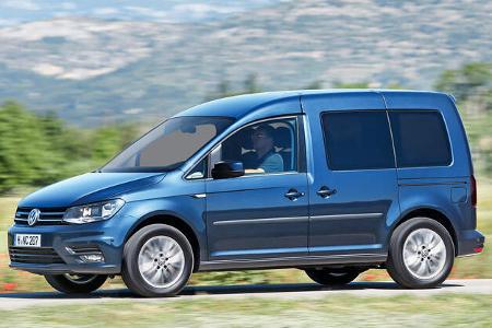 VW Caddy, Seitenansicht