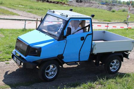 aCar Evum Motors Elektro-Nutzfahrzeug Afrika