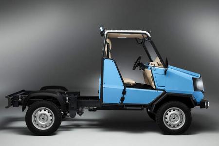 aCar Evum Motors Elektro-Nutzfahrzeug Afrika