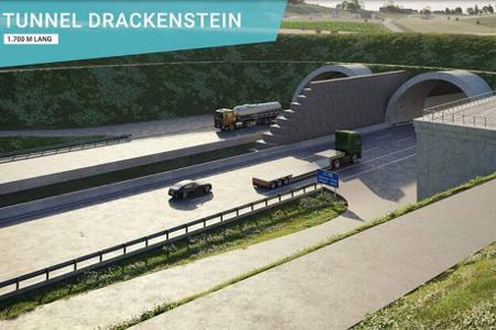 Neuer Albaufstieg A8