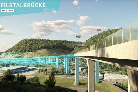 Neuer Albaufstieg A8