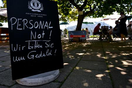 In der Krise fehlt weniger Personal. 