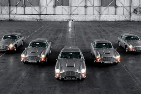 Aston Martin DB5 Auslieferung