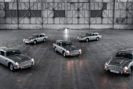Aston Martin DB5 Auslieferung