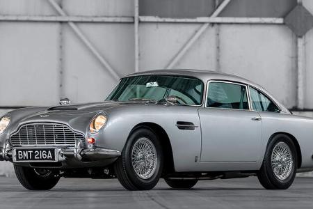 Aston Martin DB5 Auslieferung