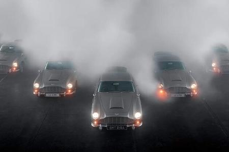 Aston Martin DB5 Auslieferung