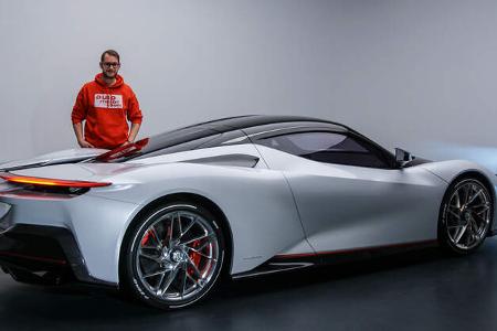 SPERRFRIST 05.03.19 / 00:01 Uhr Pininfarina Battista 2019 Elektro Hypercar Turin Studio
