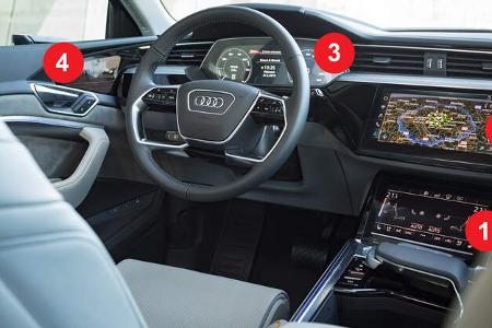 Cockpit-Check Audi E-Tron Quattro