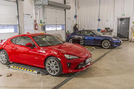 sport auto-Winterreifentest 2017, Reifentest, Toyota GT86