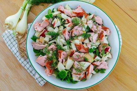 Dorf Balk Fischsalat