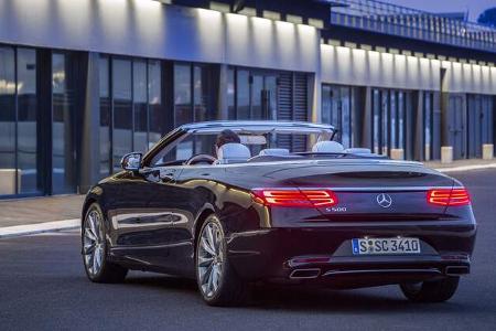 Merceds S 500 Cabrio, Fahrbericht, Cabriolet, 04/2016