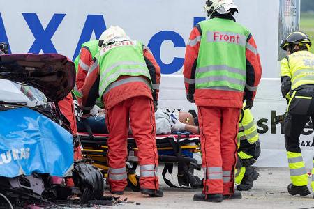08/2019, AXA Elektroauto-Crashtest Dübendorf 22.08.2019