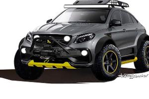 SUV-Coupé im Jurassic-Park-Style