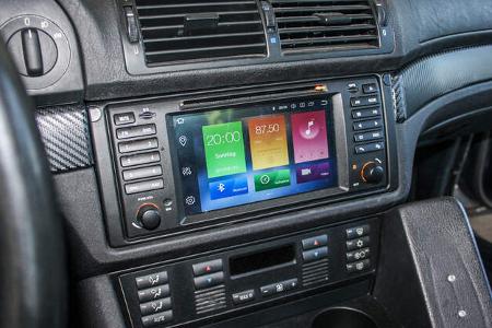 China Tuning Navi Infotainment Nachrüstung Einbau BMW 5er E39