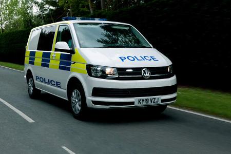 VW T6 Multivan Gefangenentransporter UK