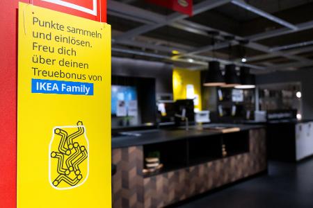 Auch bei Ikea können Kunden Punkte sammeln. (Symbolbild)