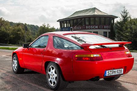 Porsche 928 GT, Heckansicht