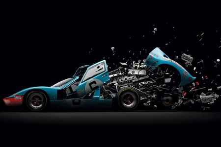 02/2019, Disintegrating II - Ford GT40