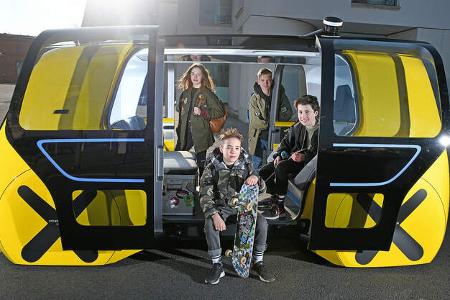 VW Sedric School Bus Genf 2018 