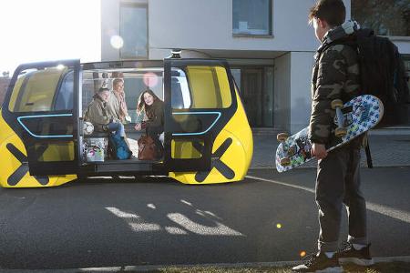 VW Sedric School Bus Genf 2018 