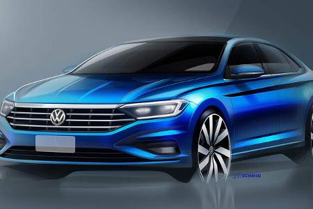 VW Jetta 2019 Teaser