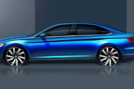 VW Jetta 2019 Teaser