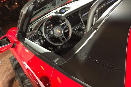 Porsche 911 Speedster 2019 New York