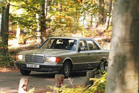 Mercedes 280 SE, Frontansicht