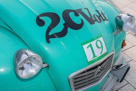 Citroen 2CV Ente elektrisch