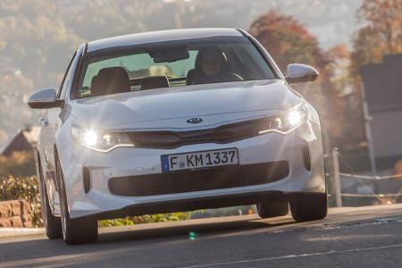 Kia Optima 2.0 GDI Plug-in, Frontansicht