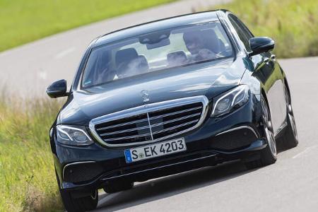 Mercedes E 350 d Exclusive, Frontansicht