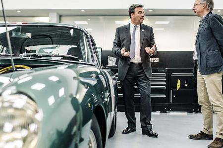 Produktion Aston Martin DB4 GT, Reportage, ams0219