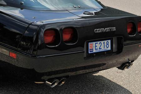 Chevrolet Corvette ZR-1, Heckansicht